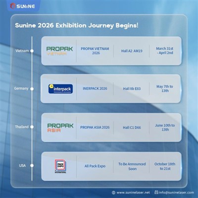 SUNINE Announces 2026 Global Exhibition Journey