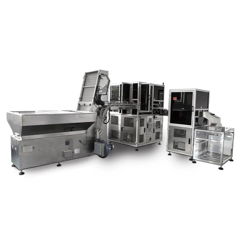 Cap Sorting & Laser Coding System